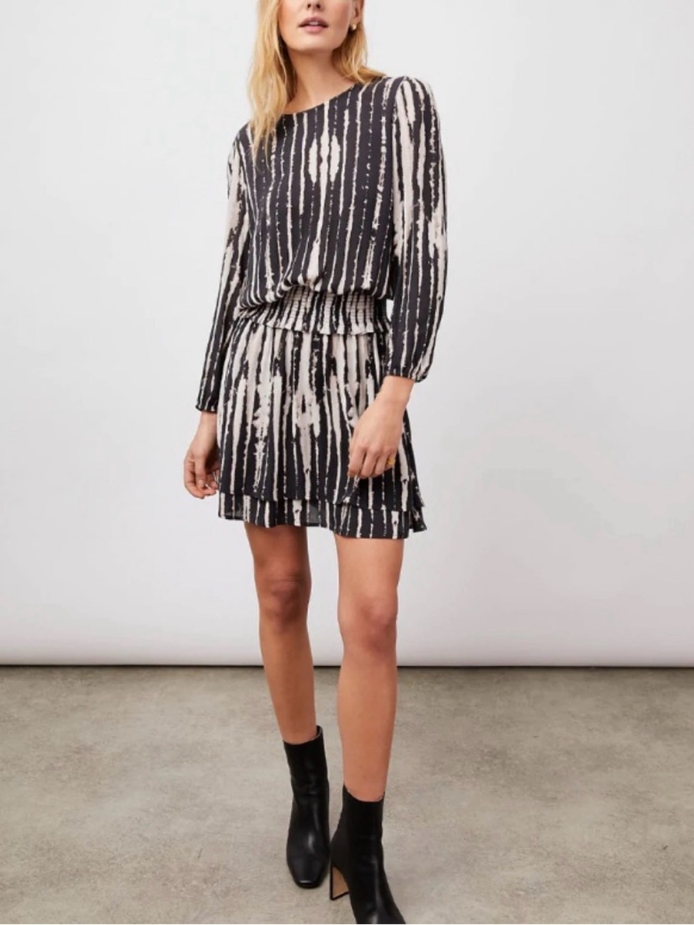 Rails Inez Long Sleeve Mini Dress